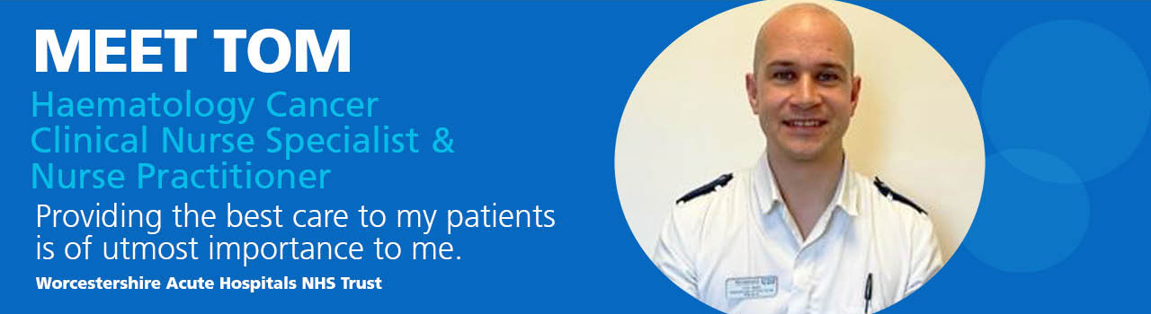 Photo of Tom Haematology Cancer Clinical Nurse Specialist 