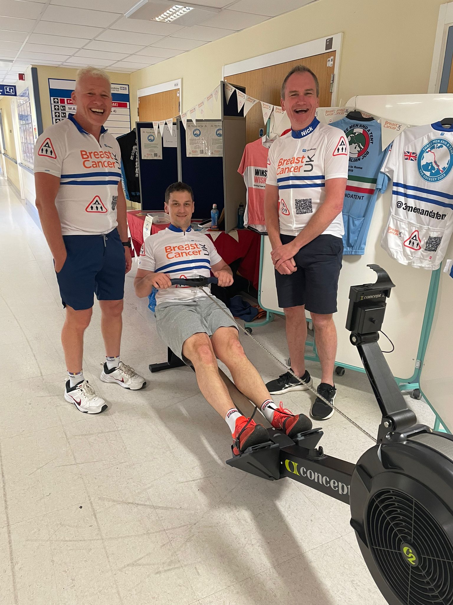 Hospital team take on 1200 mile challenge in aid of charity