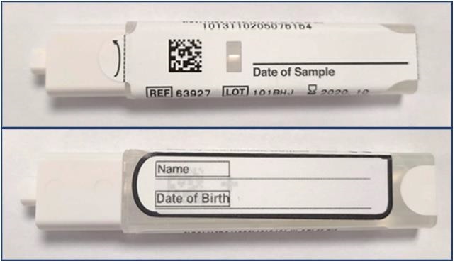 Specialised sample container
