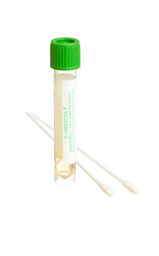 Green top viral swab tube

