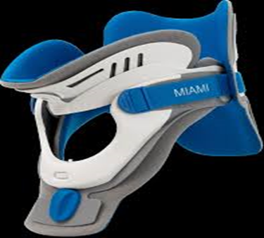 Type of neck collar Miami J