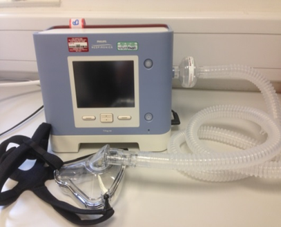 Image of non invasive ventilation machine