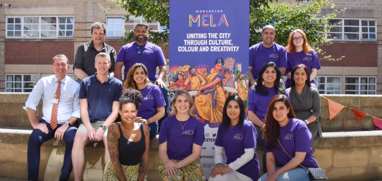 Mela Event at Worcestershire Royal Hospital