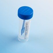 Universal container with spoon (Blue top)
