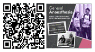 Image of a QR code which links to a brief guide for children and young people from 12 years old