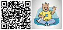 Image of a QR code which links to Rees Bear has an Anaesthetic