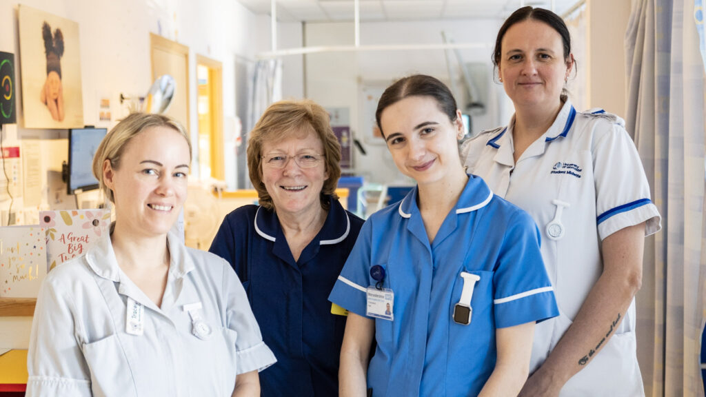 Ward staff from the Transitional Care Unit