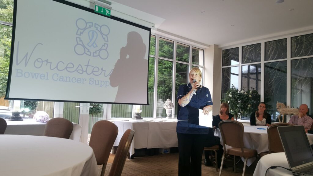 A talk from one of the Colorectal Clinical Nurse Specialist team.