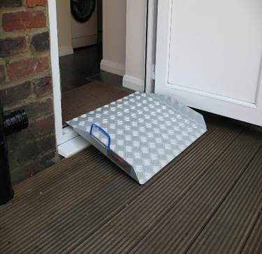 A picture of a Doorline ramp