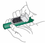 covering the dilator hole